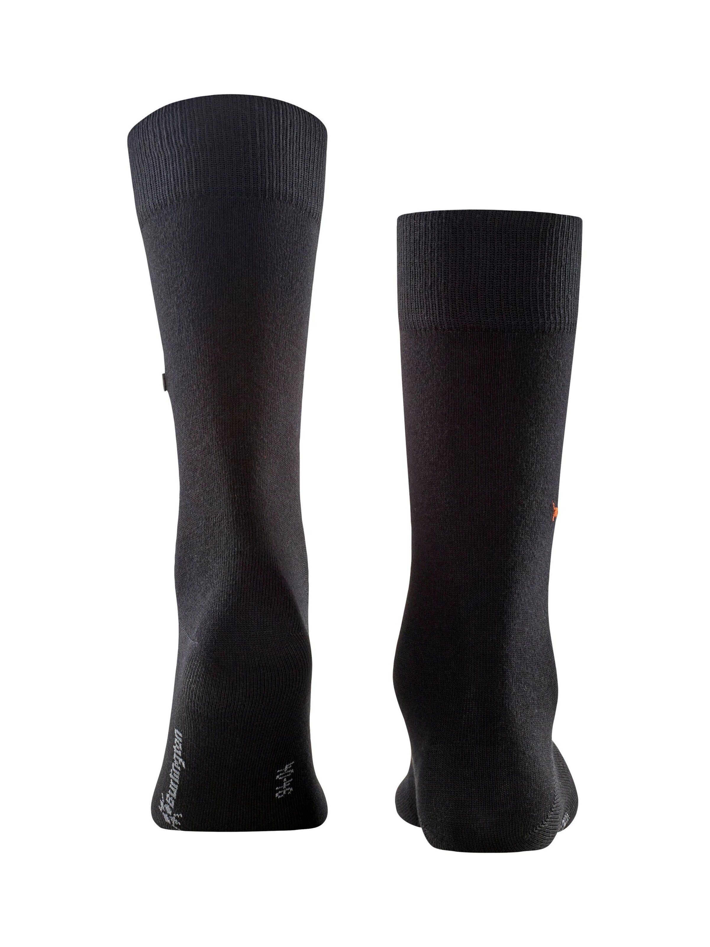 BURLINGTON Socken 'Brit Style' in Schwarz