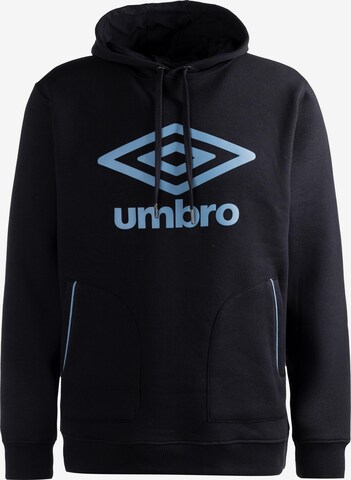 Felpa sportiva di UMBRO in nero: frontale