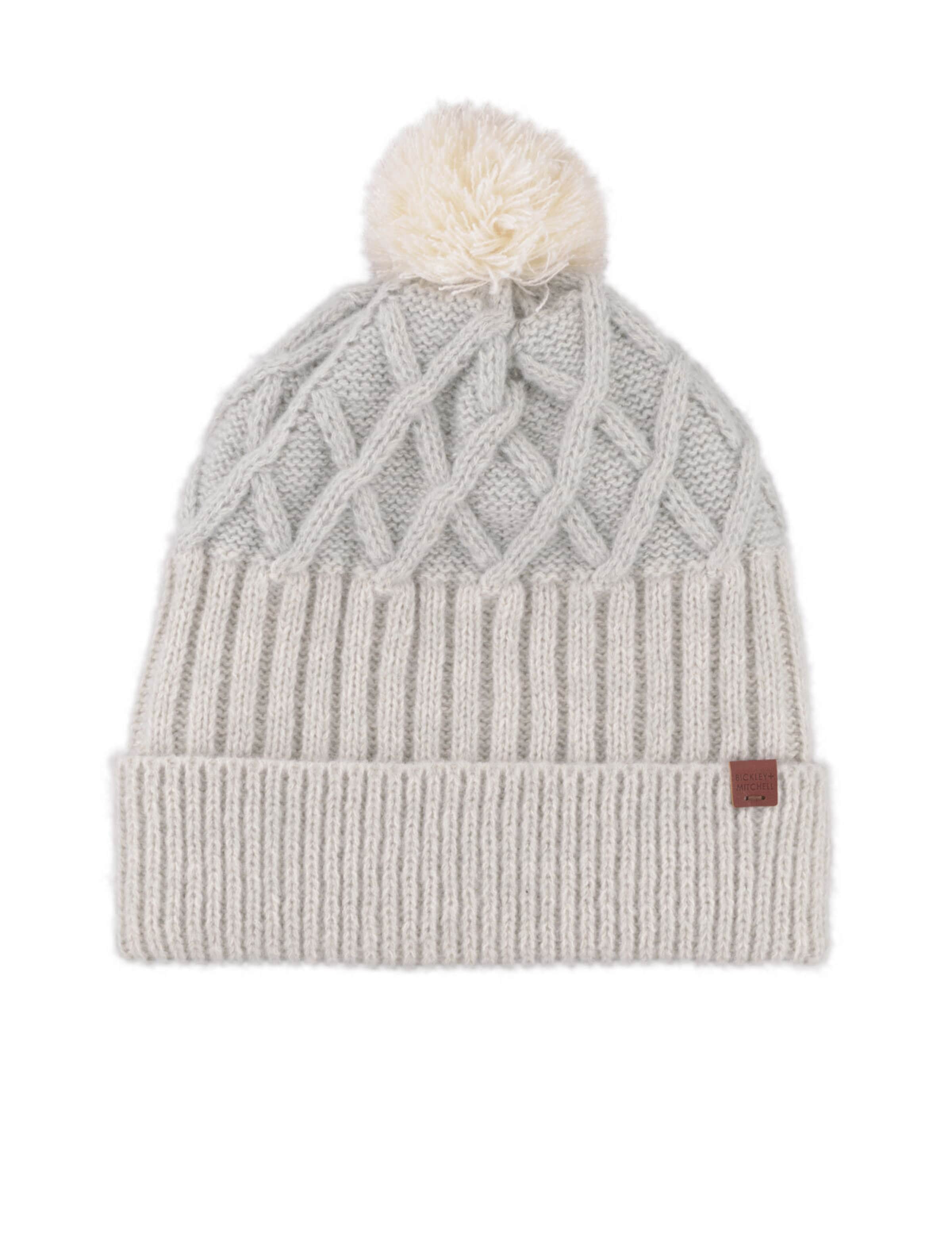 Bickley + Mitchell Beanie in Grey: front