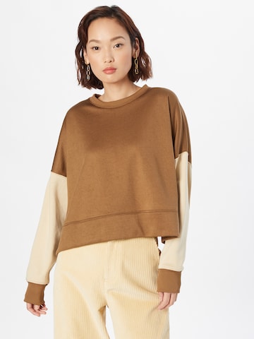 Polo Ralph LaurenSweater majica - smeđa boja: prednji dio