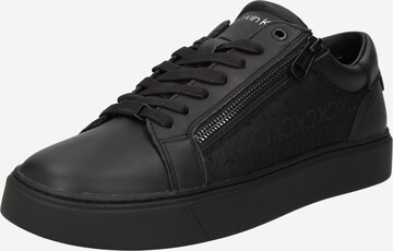 regular Sneaker bassa di Calvin Klein in nero: frontale