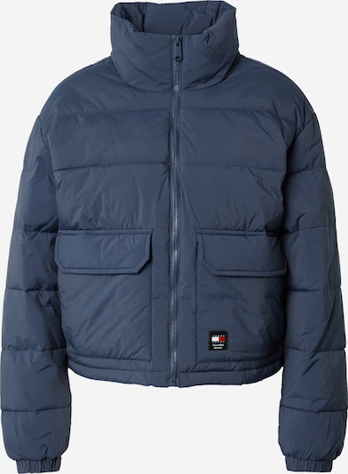 Tommy Jeans Veste d’hiver en bleu marine, Vue avec produit