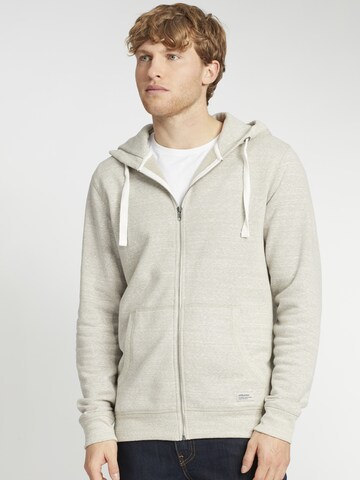 BLEND Sweatjacke 'BHNix' in Grau: Vorderseite