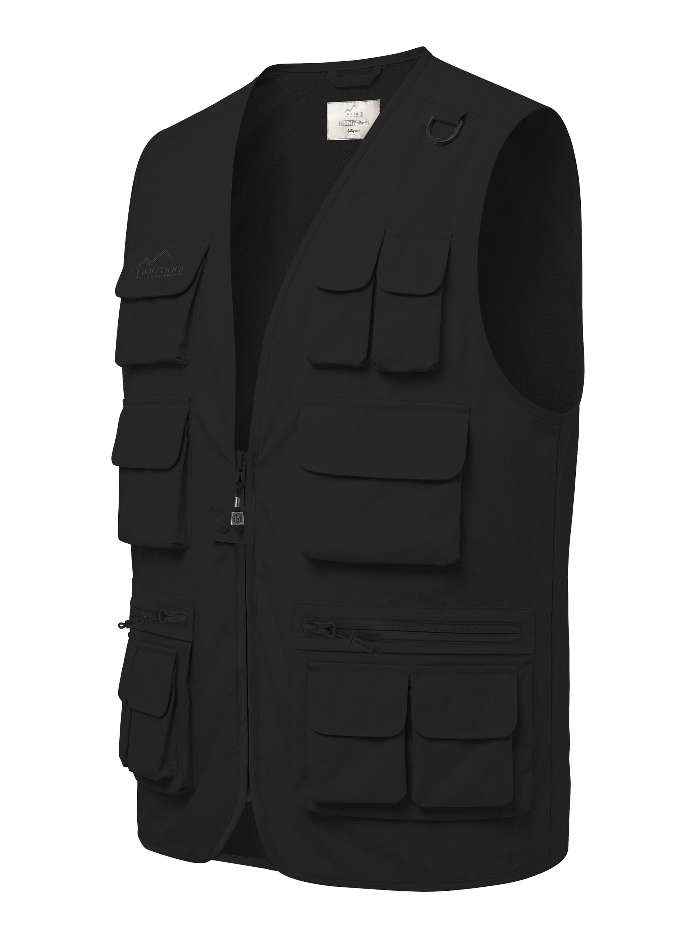 Gilet de sport ' Acacia ' normani en noir