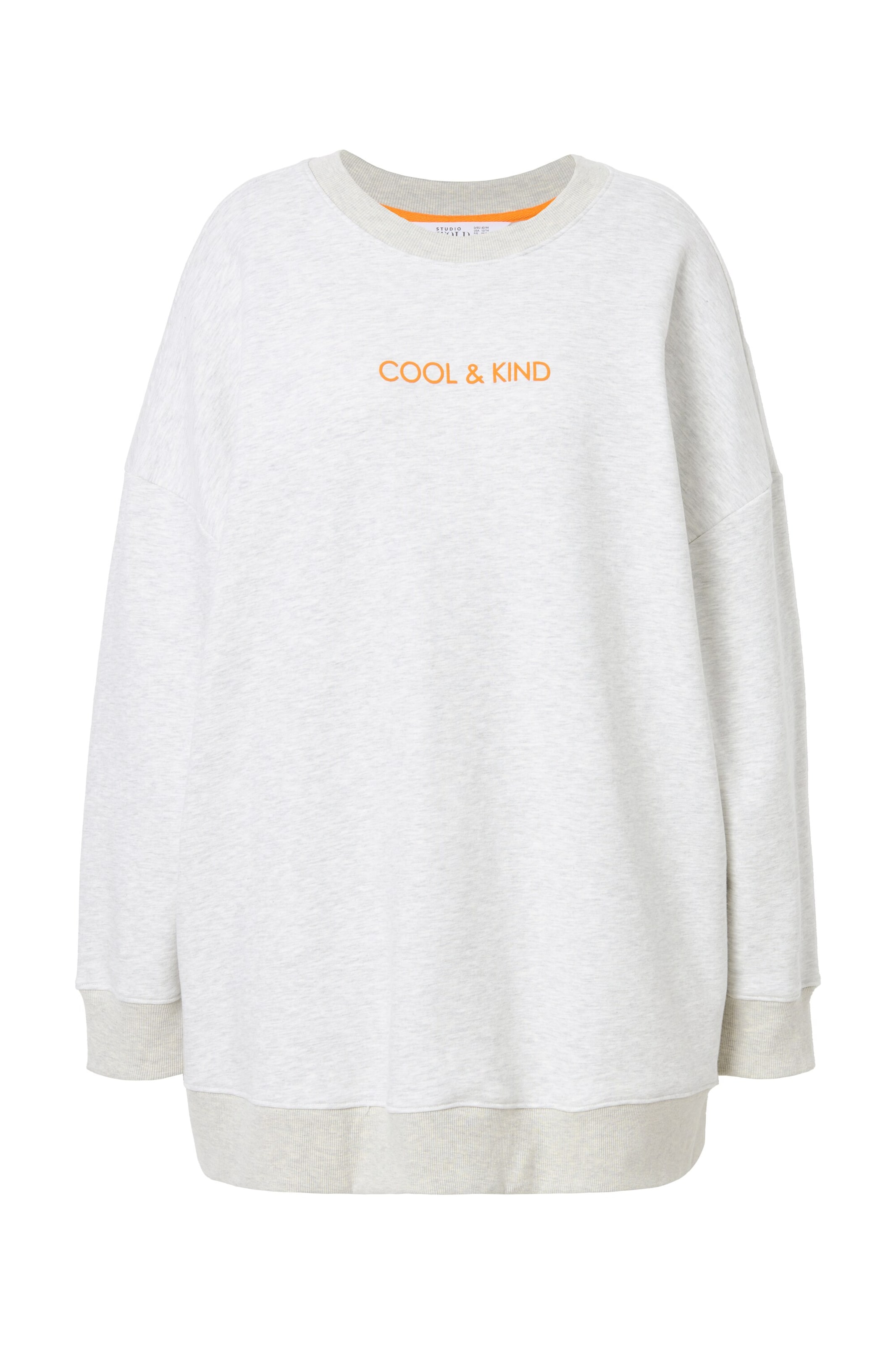 Studio Untold Sweatshirt in Grijs: voorkant