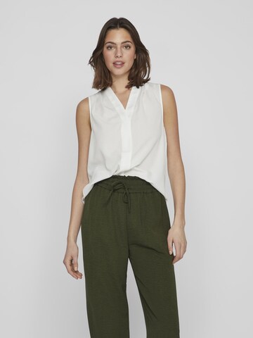 VILA Blouse in White: front