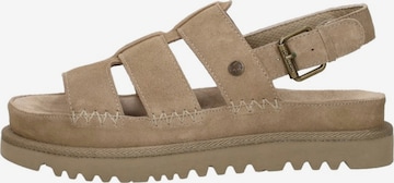 Warmbat Sandaal 'Wenlock Women' in Beige: voorkant