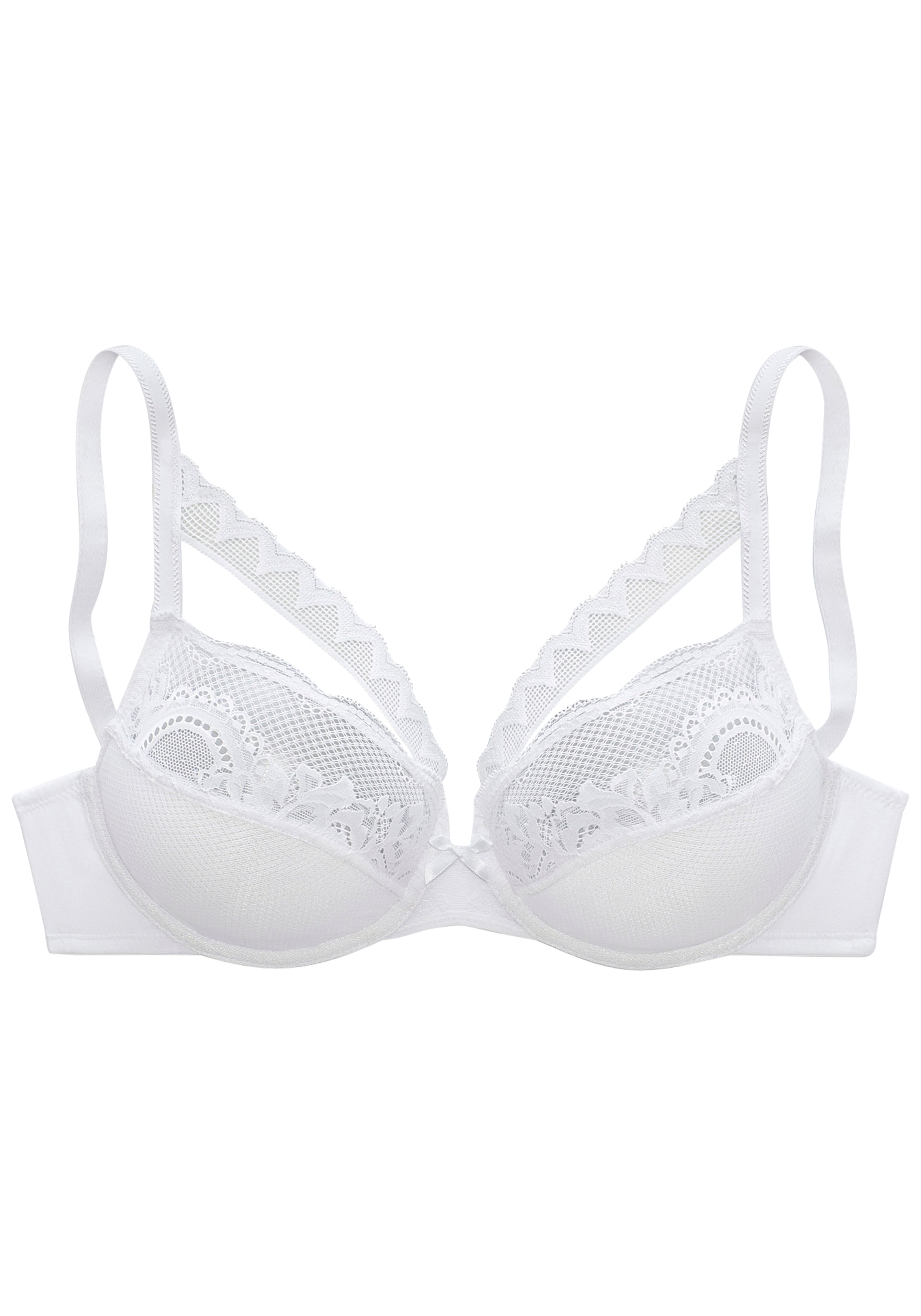 s.Oliver Bra in White: front