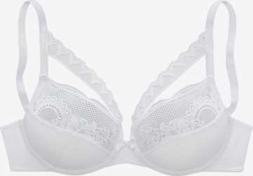 s.Oliver Minimiser Bra in White: front