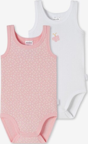 SCHIESSER Romper/Bodysuit in Pink: front