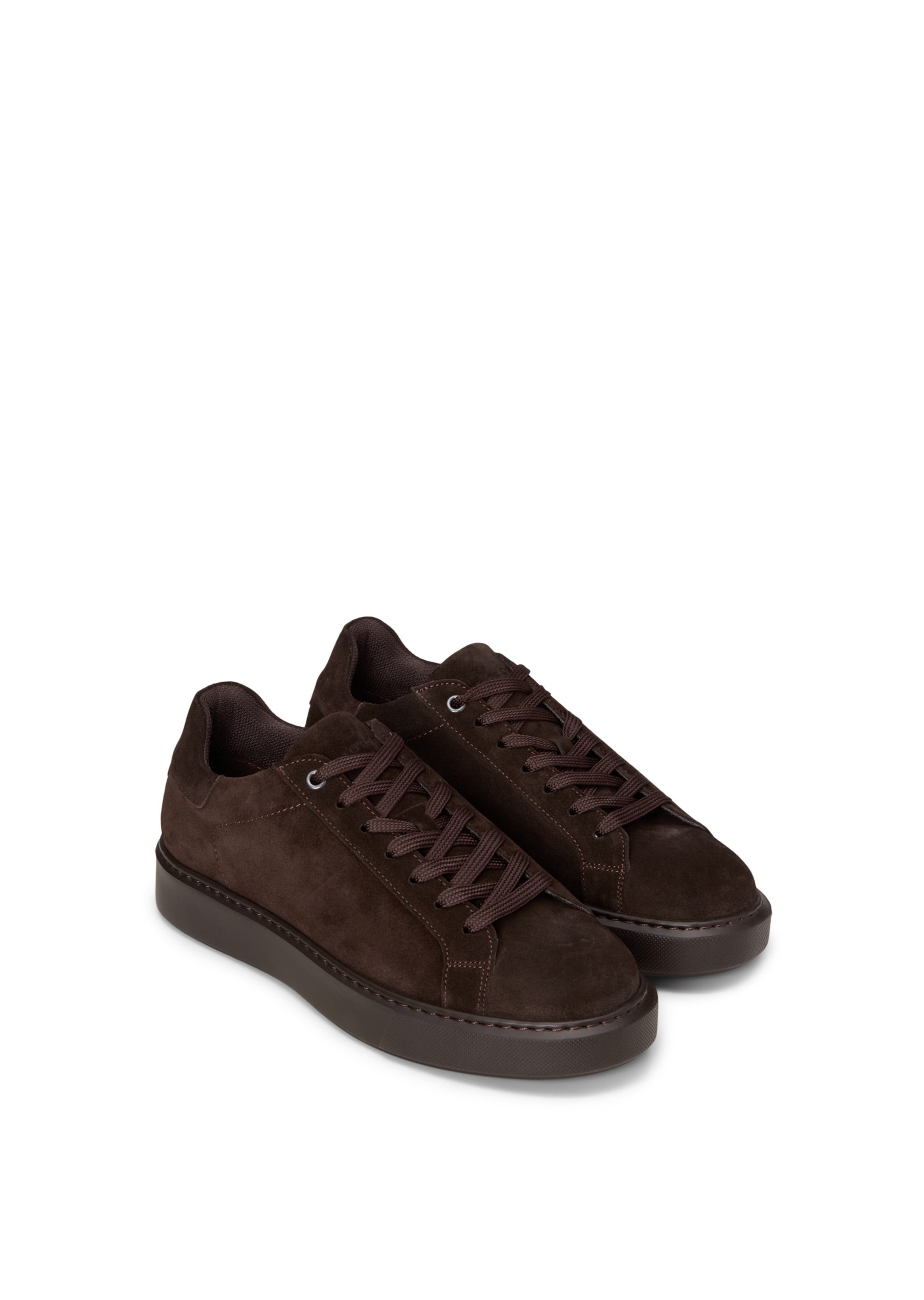 Marc O'Polo Sneakers laag 'Cedric ' in Bruin