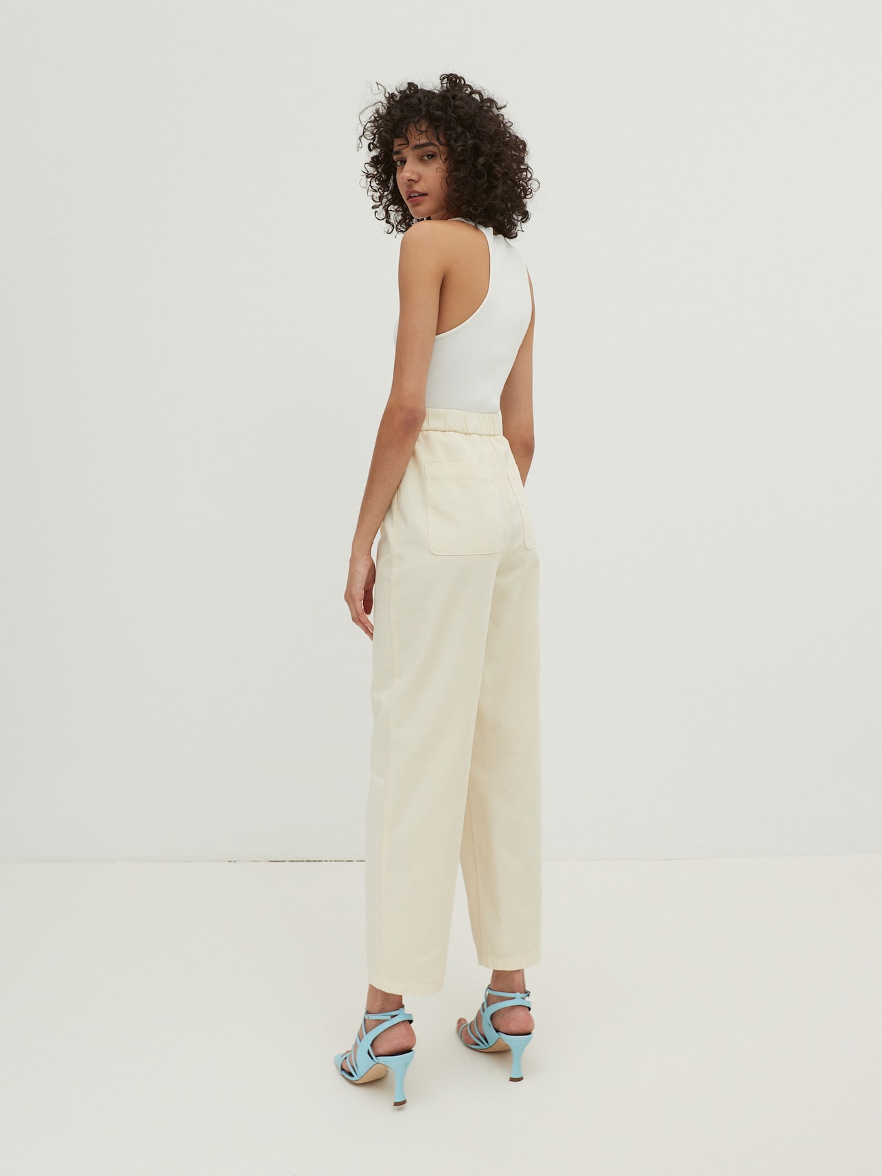 EDITED Pantaloni 'Alice' giallo