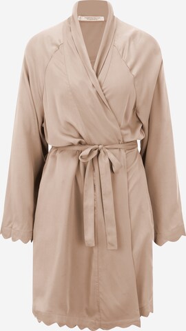 Underprotection Dressing Gown 'Jane' in Beige: front