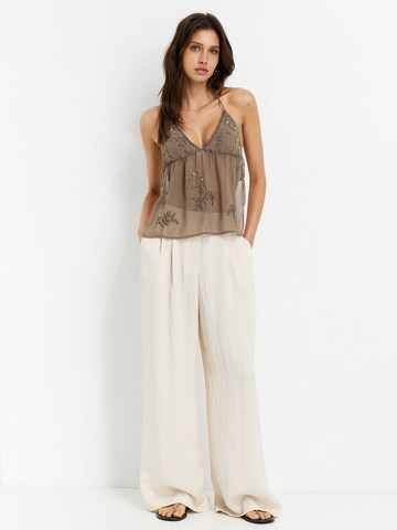 Pull&Bear Blouse in Brown