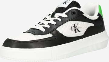 Calvin Klein Jeans Sneakers laag in Zwart: voorkant