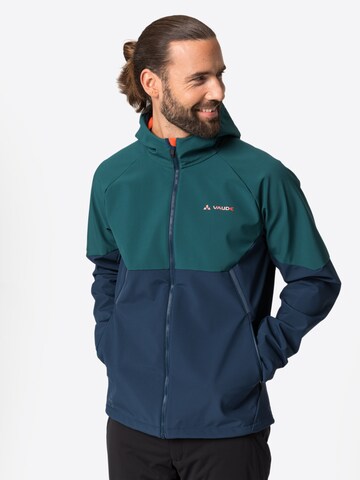 VAUDE Outdoorjacke 'Qimsa' in Blau: Vorderseite