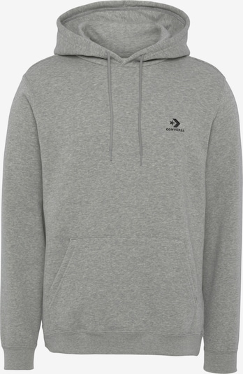 CONVERSE Sweatshirt in mottled grey / Black, Item view