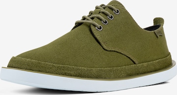 CAMPER Lace-Up Shoes ' Wagon ' in Green: front