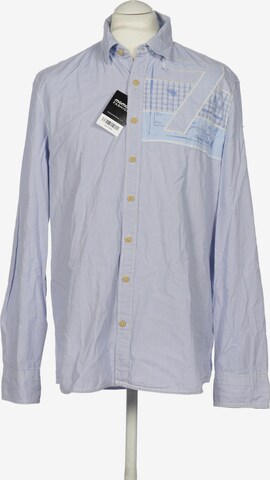 Gaastra Button Up Shirt in XL in Purple: front
