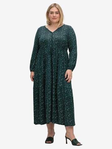 SHEEGO Dress in Green: front