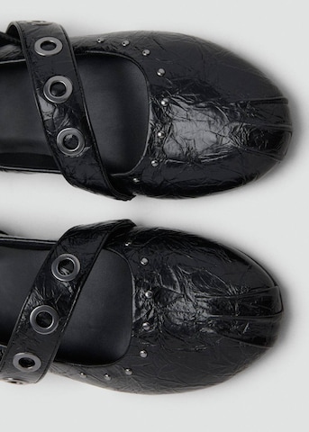 MANGO TEEN Ballerina 'Tacha' in Schwarz