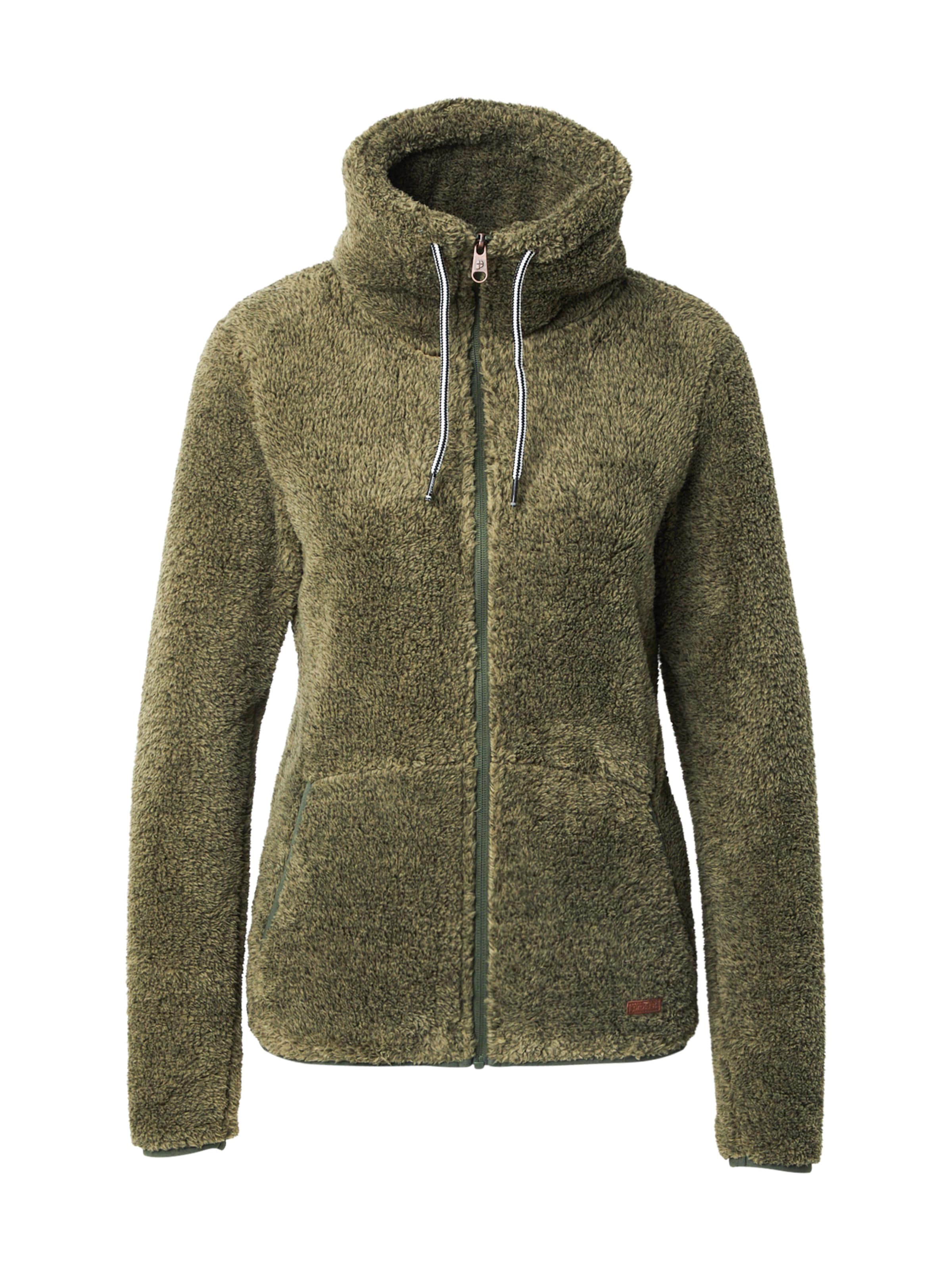 PROTEST Ζακέτα φλις 'RIRI' σε πράσινο: μπροστά