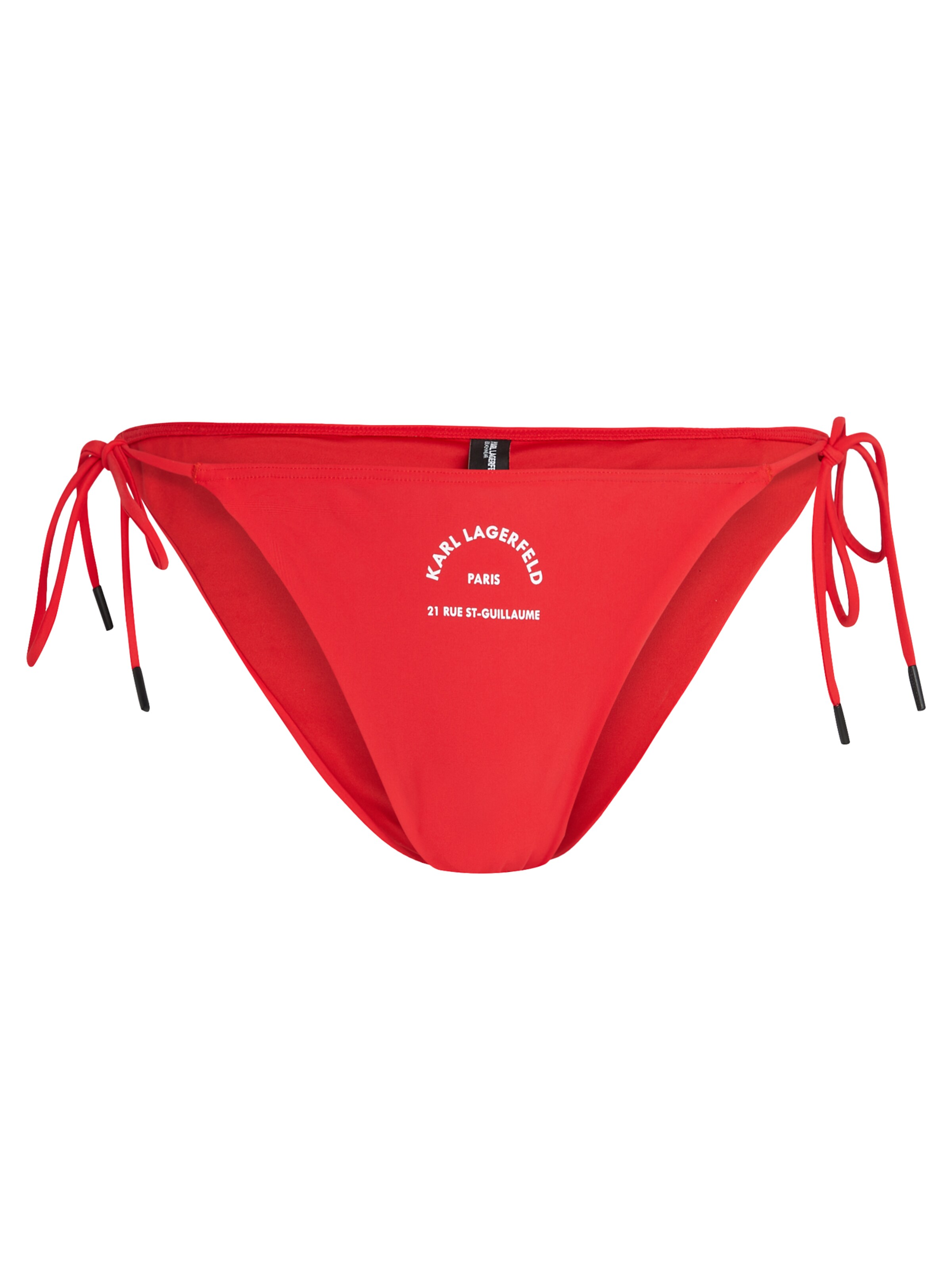 Karl Lagerfeld Bikinibroek in Rood: voorkant