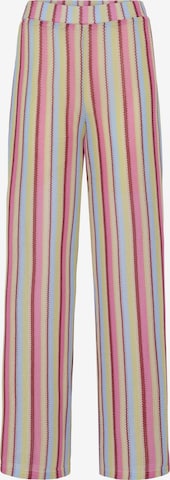 Wide Leg Pantalon 'IHLIBELLA' ICHI en mélange de couleurs : devant