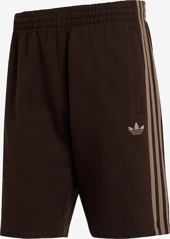 Regular Pantalon ADIDAS ORIGINALS en marron : devant