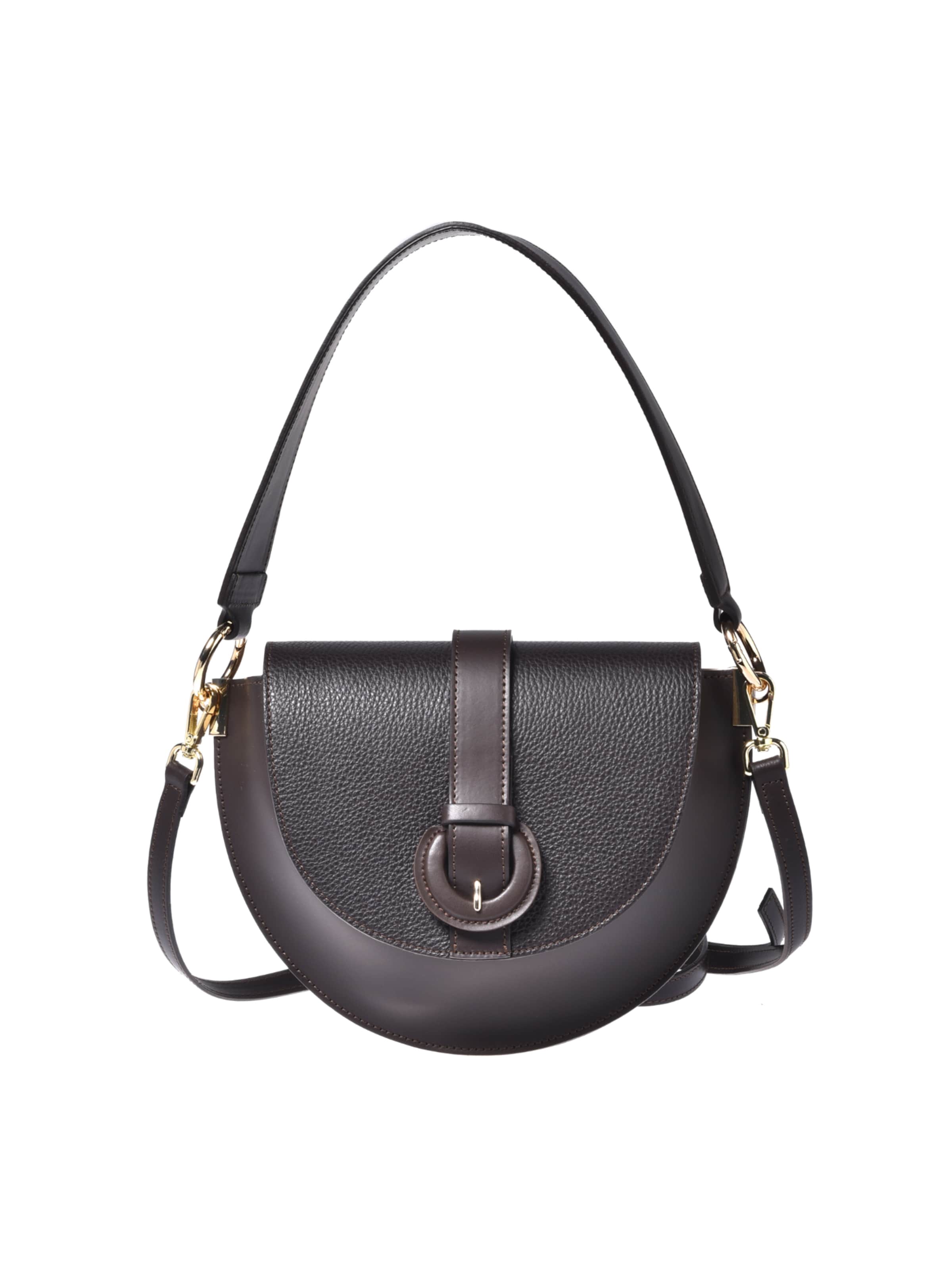 BALDININI Schoudertas in Bruin: voorkant