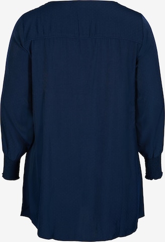 Zizzi Tuniek 'XMASYA' in Blauw