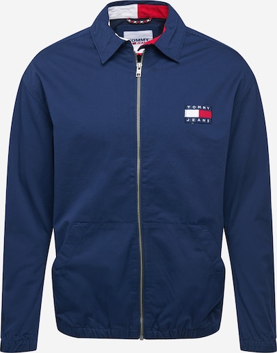 Tommy Jeans Jacke in navy / feuerrot / weiß, Produktansicht