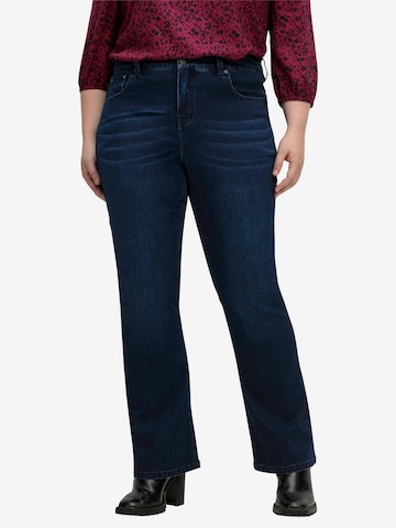 SHEEGO Boot cut Jeans in Blue: front