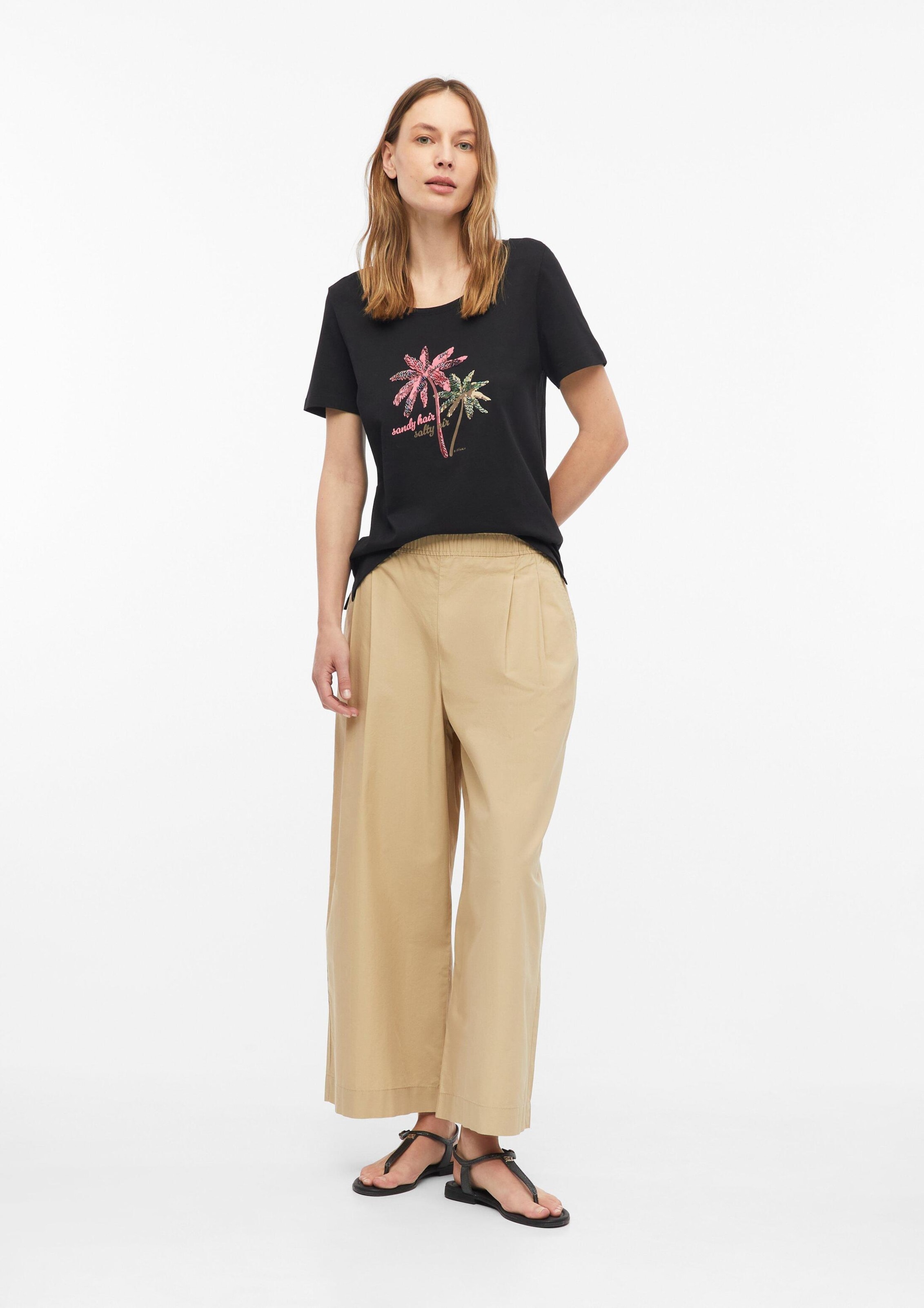 s.Oliver Shirt in Black