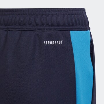 Regular Pantalon de sport 'Tiro' ADIDAS PERFORMANCE en bleu