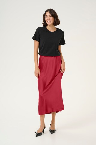 Kaffe Skirt 'Lotte' in Red