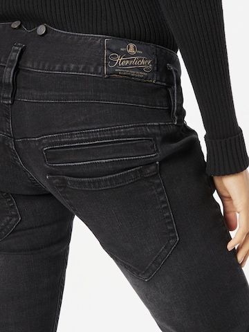 Herrlicher Slimfit Jeans in Zwart