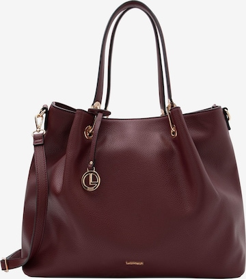 Cabas L.CREDI en rouge : devant