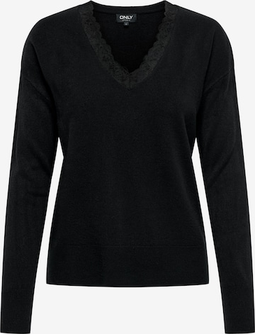 ONLY - Pullover 'Sunny' em preto: frente