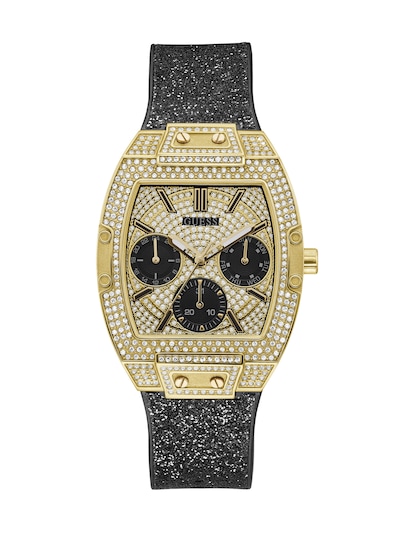 GUESS Analog Watch 'Raven' in Black, Item view