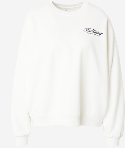 HOLLISTER Sweatshirt i marinblå / vit, Produktvy
