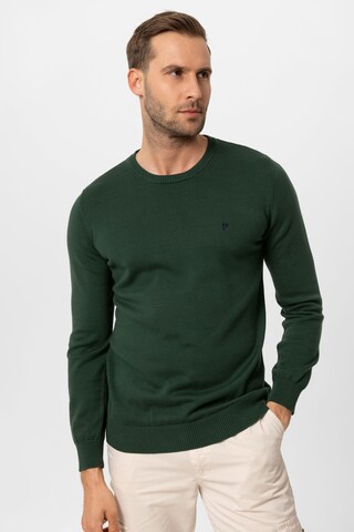 Pullover ' NEROLI ' di DENIM CULTURE in verde