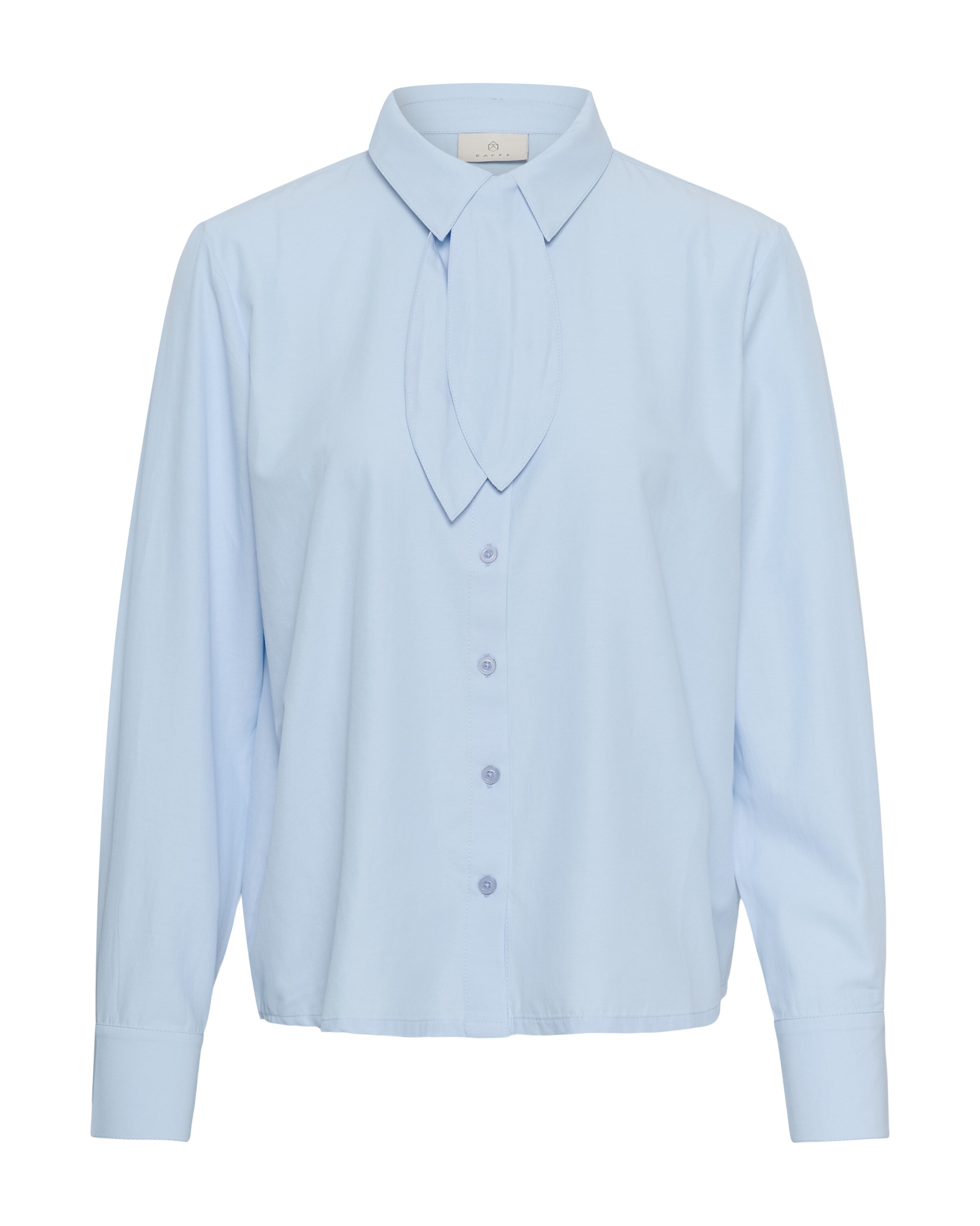 Kaffe Shirt in XS in hellblau, Produktansicht