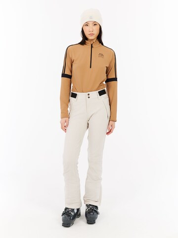 PROTEST Sports sweatshirt 'PRTCarly' in Brown