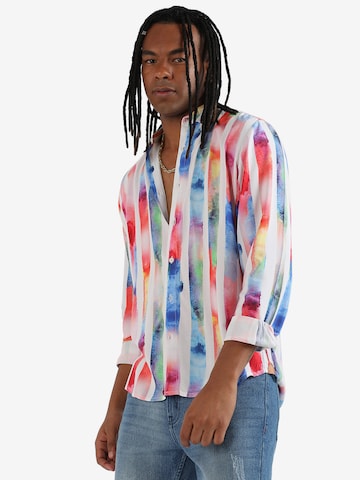 Campus Sutra Comfort fit Button Up Shirt in Mixed colors