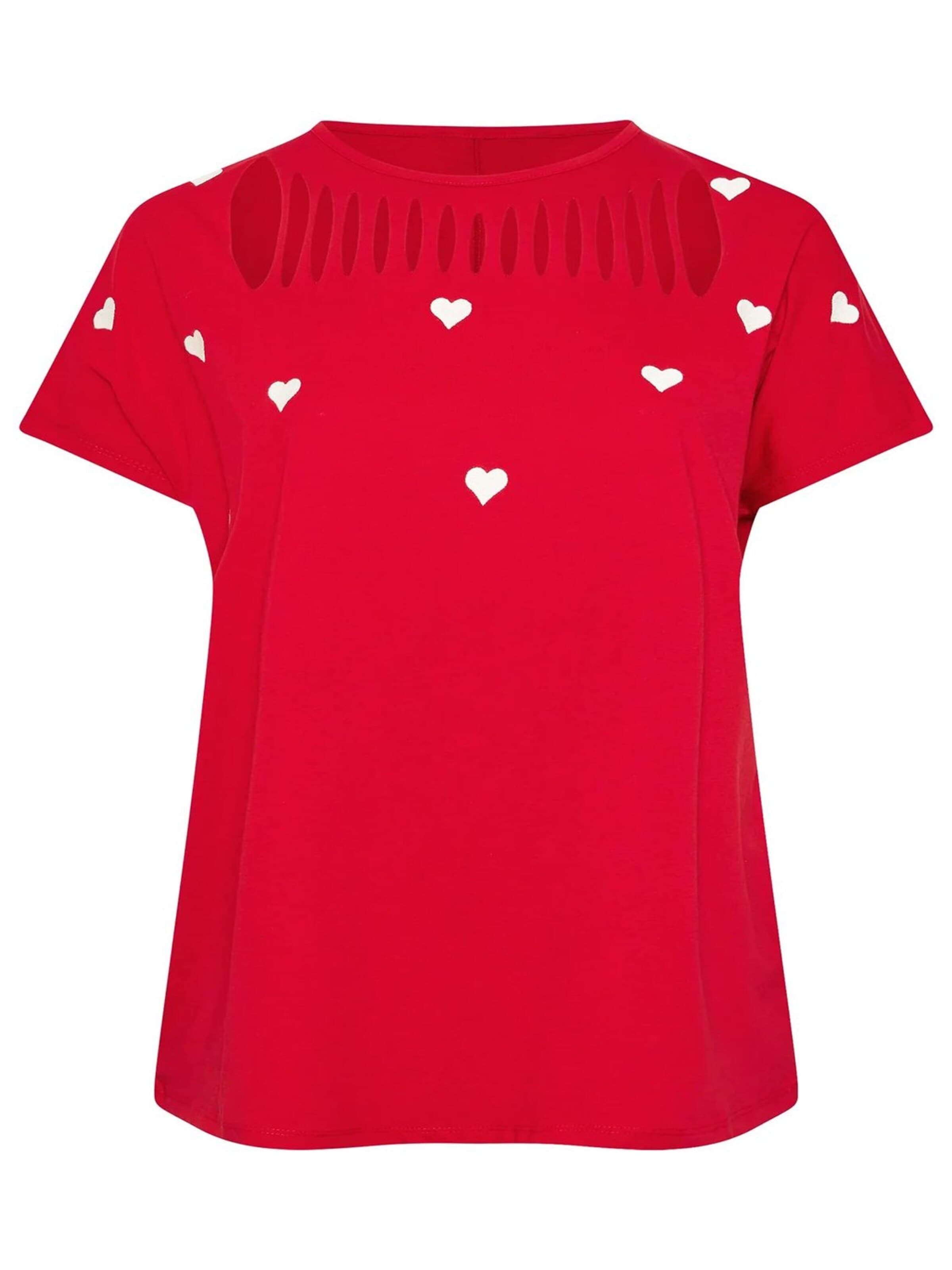 Shape Of You Shirt in Red