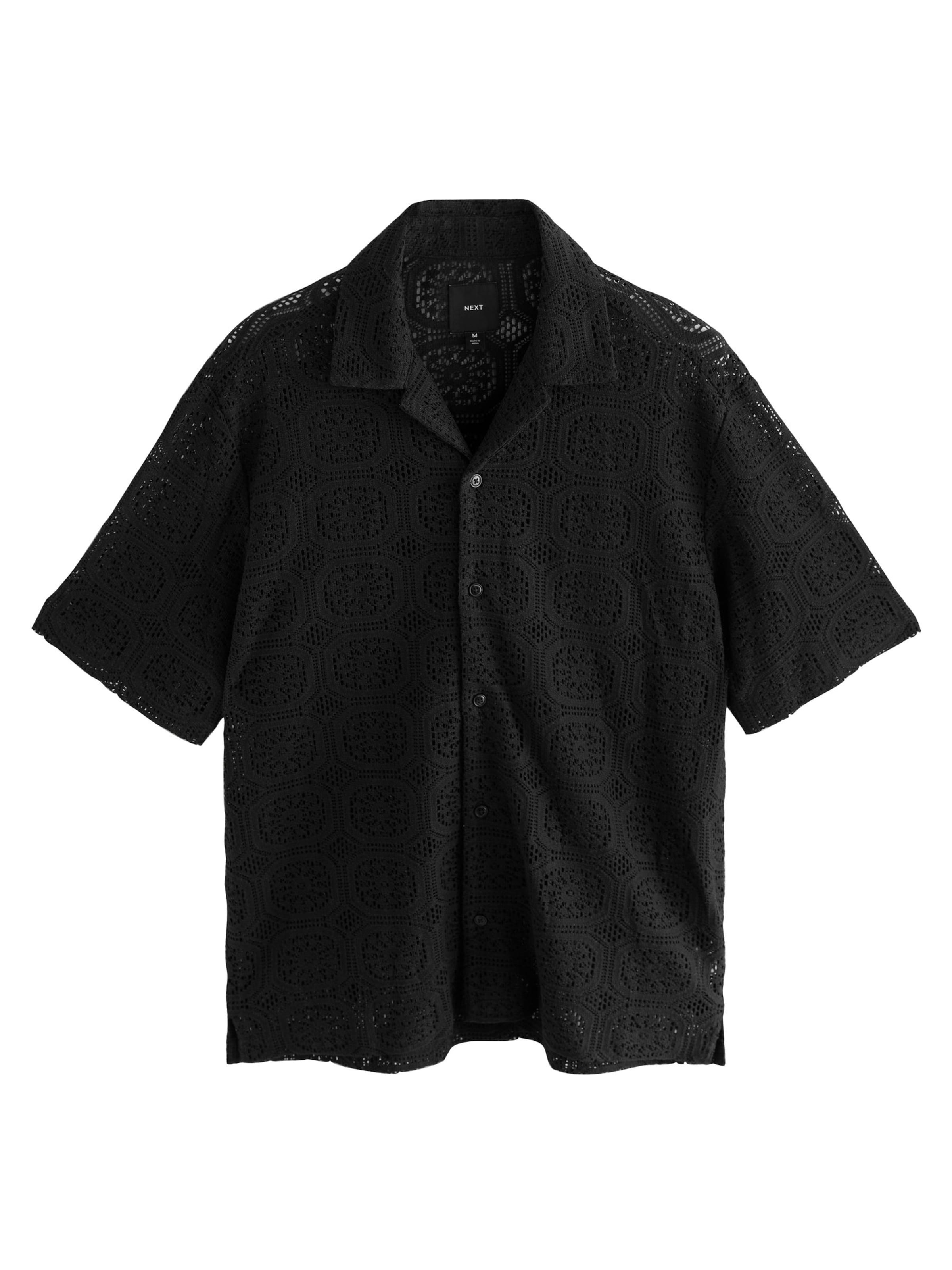 Next Regular Fit Skjorte i sort: forside