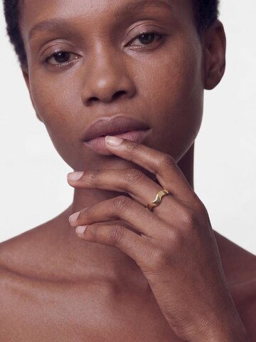Akitsune Ring 'Tranquility Ring Gold' in Gold
