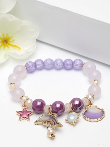 AVANT-GARDE PARIS Armband 'Helenara' in Lila