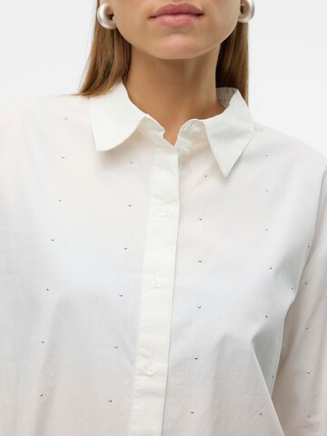 VERO MODA - Blusa 'CHARLOTTE' en blanco
